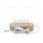3D Creative Illusion Lamp Oval Wooden Base Holder DIY Blank Acrylic Shape