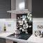 6mm Silk Screen Printing Back Painted Toughened Glass Splashback for Kitchen