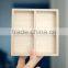Custom unfinished wooden wall box shelf,small wood shelves for wall