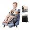 Collapsible cushion fashion large-capacity mommy bag Multi-functional baby portable dining chair bag