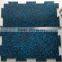 Sports rubber flooring mat with high density