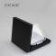 Mini Elegant Black Square Empty Compact Powder Case For Makeup