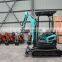 High Quality 1 Ton to 3 Ton China Cheap Mini Excavator Small Excavator Attachments For Sale
