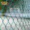 High quality chain link fence black post and chain link fence black mesh