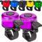 1 Pc Mountain Cycle Bell Ring Bicycle Cycle Bell Black Aluminum Traditional Style Button Flick High Quality Outdoor