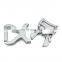 Zinc alloy hardware fittings metal buckle durable and heavy-duty buckle for dog collar and harness