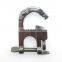 Stainless steel Quick release fixed snap shackle for marine and industrial rigging aplications