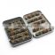 40pcs/box Artificial Hand made Fly Insert Fishing Lure Kit/Set Carp Fishing Hooks with Feathers