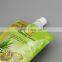 300ML 500ML 720ML Nylon Plastic laminated material Doypack spout pouch bag liquide packaging of detergent powder