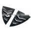 2021 Hot Sale ABS Carbon Fiber Rear Window Louvers Vent Cover Trim For Tesla Model Y