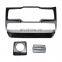 Lantsun Gear cover decorative sticker shift panel cover car central carbon fiber control panel