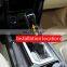 Silver ABS Interior Gear Shift Head Protection Cover Trims For Toyota Prado FJ150 Car Accessories