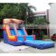 2021 Cartoon printing swimming bouncer inflatable water slide with pool