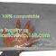 Compostable metallic glossy holographic private label bubble mailing bag, zip slider clear glitter bubble pouch bag