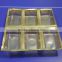 Gold Silver PVC Rigid Film For Blister Package AS Chocolate Tray