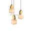 Vintage Retro Single Head Shape Light Single Chandelier Creatives Lighting Marble Hanging LED Lamps