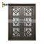 High Quality Iron Safety Entrance Front Doors Laser Cut Rustic Wrought Iron Doors Swing Glass Door Design For Houses Home