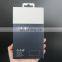 Cardboard Rectangle Mobile Phone Case Cover Packing Boxes, PVC Plastic Packing Boxes For phone case boxes