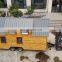 China Luxury traveling trailer House with Bedroom and Living Room mobile on wheels