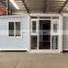 Low Cost Modular Prefabricated Portable Foldable Homes 20ft Office Folding Container House