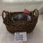 Colorful Multifunctional Rectangular Shape Good Quality Wicker Basket With Handle