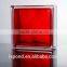 Colored Inside decorative building hollow glass brick/block