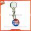 2015 hot selling plastic trolley coin keychain