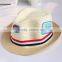 wholesale summer sun hat for children Jazz fedora cowboy fedora hat fedora straw hat children