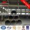 12m 3mm thickness electrical transmission steel pole