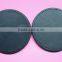 round leather coster leather base packed blank cup coaster