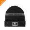 custom knit acrylic beanie custom OEM