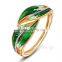 Leaf Shap Brass Gold Plated Indian Fashion Fake Gold Bangle