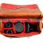 China factory OEm geniune leather camera bag