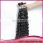 Unprocessed Natural Color Kinky Curly Human Hair Bulk Brazilian Human Hair Bulk Extension
