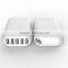 5 ports USB Smart Charger with smart IC, usb wall charger with 5V 8A output
