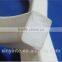 white silicone foam strip extrusions