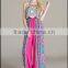 new bohemian women wide leg backless halter neck strappy palazzo jumpsuit