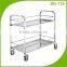 BN-T22 mobile catering equipment 2 tiers assembled food sevice trolley