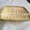 Flat bamboo weaving sieve sets/ bamboo basket