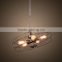 Vintage Industrial tripod fan shape floor lamp/light