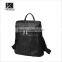 China suppliers wholesale custom black rivet leather bags backpacks