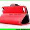 Hot Selling Leaf Clasp PU Leather Case for iphone 6 Stand Case Card Holder Wallet Case