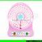 Super Powerful Strong Wind Rechargeable Mini Fan with LED Light