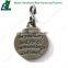 Cute antique zamak christmas & ribbon combo medal