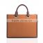 Elegance genuine leather tote bags handbag and purse