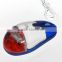Computer Gift USB wired liquid aqua mouse with light-up LED logo