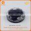 Round single color black case empty foundation palette