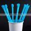 New Design Colorful Plastic Straw with Spoon