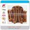Shoulder Backpack Picnic Bag Set with Tableware for Four Person