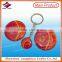 Wholesale cheap promotion keychain ,printing and painted Logo
